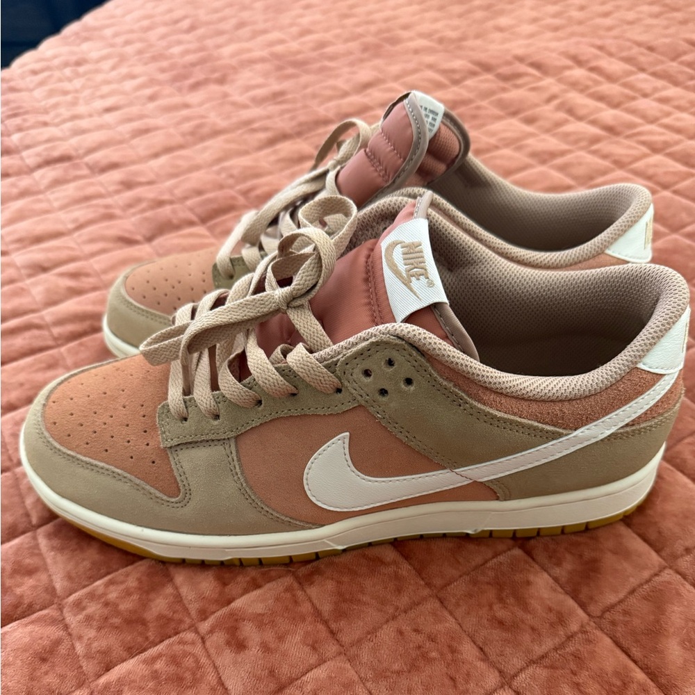 Nike Dunk Low Retro SE in the "Hemp/Terra Blush" colorway - Picture 5 of 7